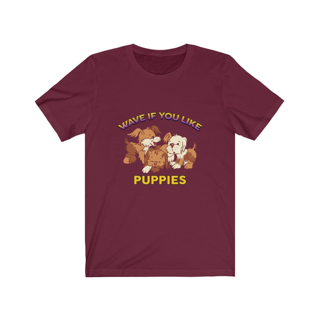 Puppies - Unisex Jersey Short Sleeve Tee